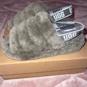 Ugg fluff slides 8